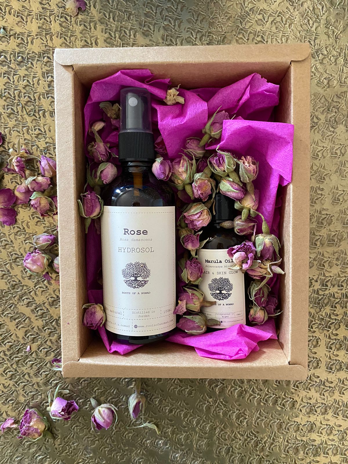 Soul-Soothing and Rejuvenating Rose Gift Package
