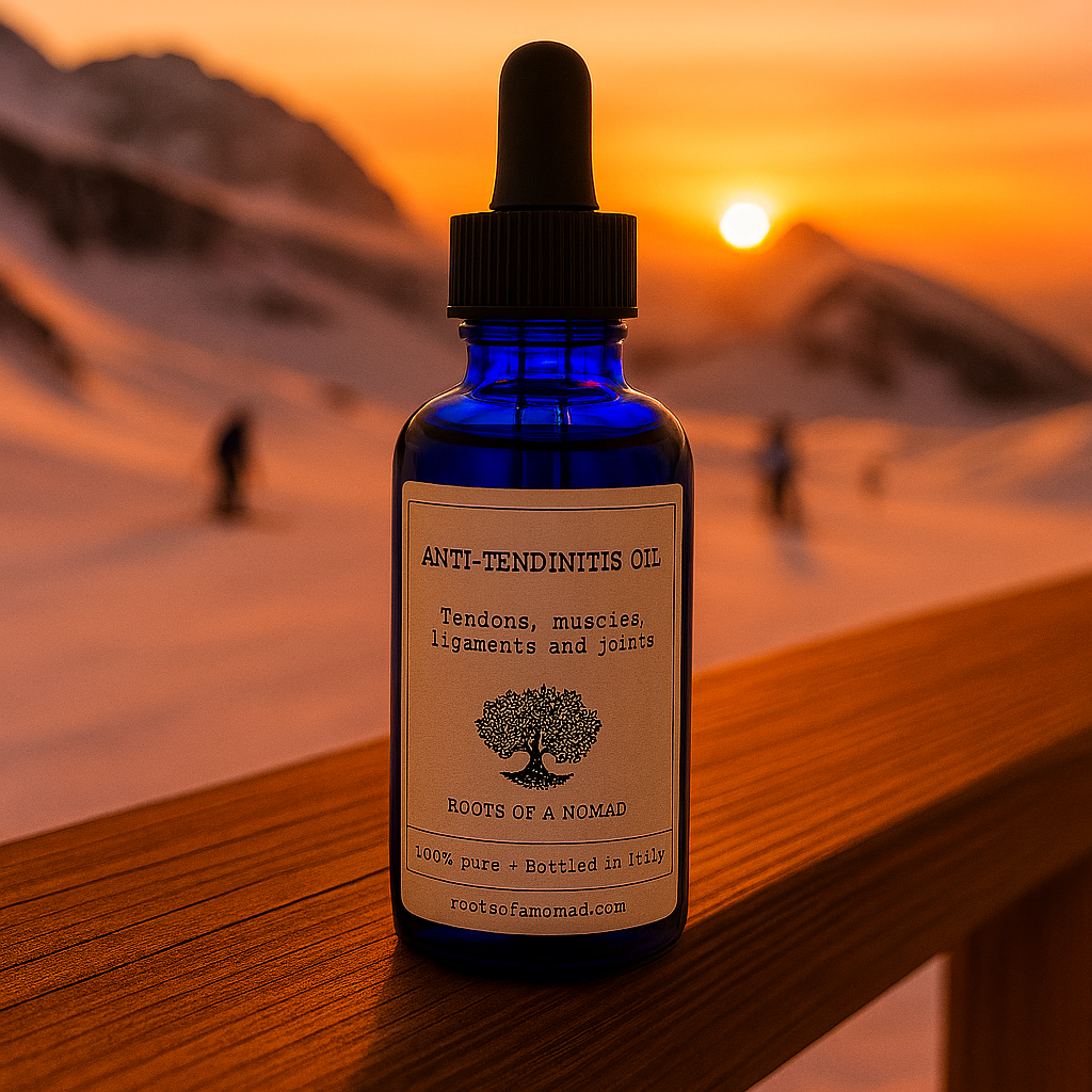 Anti-inflammatory and healing anti-tendinitis oil