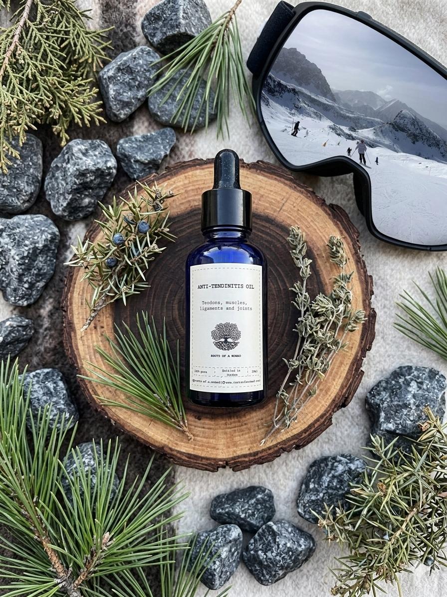 Anti-inflammatory and healing anti-tendinitis oil