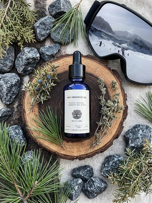 Anti-inflammatory and healing anti-tendinitis oil